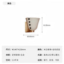 GobekUsa Cream Glass Wall Lamp LED Sconces for Living Room & Bedroom