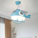 GobekUsa Ceiling Fan Lights with LED, Modern Indoor Lighting for Kids' Bedroom & Dining Room
