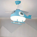 GobekUsa Ceiling Fan Lights with LED, Modern Indoor Lighting for Kids' Bedroom & Dining Room