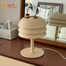 GobekUsa Cream Medieval Design LED Table Lamp for Bedroom, Living Room, Kitchen, Cafe