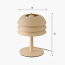 GobekUsa Cream Medieval Design LED Table Lamp for Bedroom, Living Room, Kitchen, Cafe