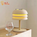 GobekUsa Cream Medieval Design LED Table Lamp for Bedroom, Living Room, Kitchen, Cafe