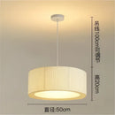 GobekUsa Designer LED Fabric Pendant Light for Bedroom, Home Decor, Hanging Chandelier