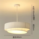 GobekUsa Designer LED Fabric Pendant Light for Bedroom, Home Decor, Hanging Chandelier