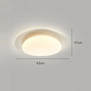 GobekUsa Cream Style Cobblestone Ceiling Light for Master Bedroom