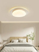 GobekUsa Cream Style Cobblestone Ceiling Light for Master Bedroom