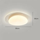GobekUsa Cream Style Cobblestone Ceiling Light for Master Bedroom