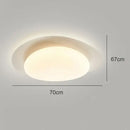 GobekUsa Cream Style Cobblestone Ceiling Light for Master Bedroom