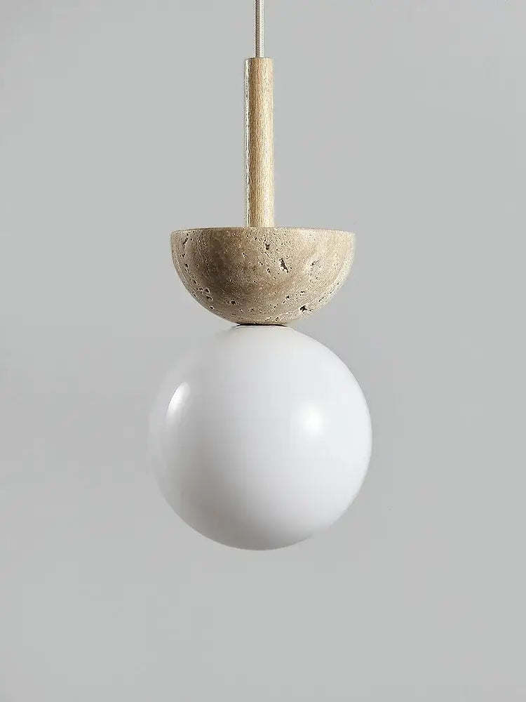 GobekUsa Cream Style Led Pendant Lamp for Bedroom Decor, photo 5 of 7