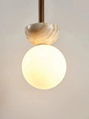 GobekUsa Cream Style Led Pendant Lamp for Bedroom Decor