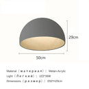 GobekUsa Cream Wind LED Ceiling Chandelier for Minimalist Living Spaces