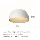 GobekUsa Cream Wind LED Ceiling Chandelier for Minimalist Living Spaces