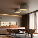 GobekUsa Cream Wind LED Ceiling Chandelier for Minimalist Living Spaces