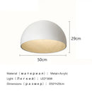 GobekUsa Cream Wind LED Ceiling Chandelier for Minimalist Living Spaces