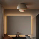 GobekUsa Cream Wind LED Ceiling Chandelier for Minimalist Living Spaces