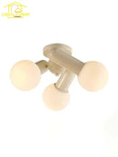 GobekUsa Cream Wind LED Ceiling Light - Modern, Warm, Simple Home Decor