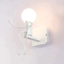 GobekUsa Modern Creative Minimalism Metal Robot Ants Lamps for Kids Baby Living room