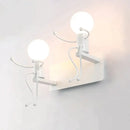 GobekUsa Modern Creative Minimalism Metal Robot Ants Lamps for Kids Baby Living room