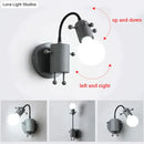 GobekUsa Modern Creative Minimalism Metal Robot Ants Lamps for Kids Baby Living room