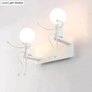 GobekUsa Modern Creative Minimalism Metal Robot Ants Lamps for Kids Baby Living room