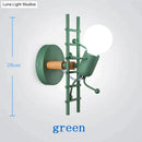 GobekUsa Modern Creative Minimalism Metal Robot Ants Lamps for Kids Baby Living room