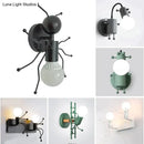 GobekUsa Modern Creative Minimalism Metal Robot Ants Lamps for Kids Baby Living room
