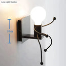 GobekUsa Modern Creative Minimalism Metal Robot Ants Lamps for Kids Baby Living room