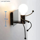 GobekUsa Modern Creative Minimalism Metal Robot Ants Lamps for Kids Baby Living room