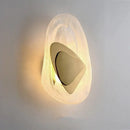 GobekUsa Modern Creative Minimalist Glass Wall Lamp for Study Room Bedroom Bedside Lighting