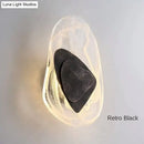 GobekUsa Modern Creative Minimalist Glass Wall Lamp for Study Room Bedroom Bedside Lighting