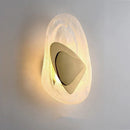 GobekUsa Modern Creative Minimalist Glass Wall Lamp for Study Room Bedroom Bedside Lighting