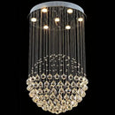 GobekUsa Crystal Ball Ceiling Chandelier: Elegant LED Light Fixture for Home Decor