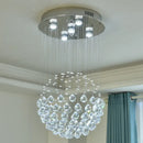 GobekUsa Crystal Ball Ceiling Chandelier: Elegant LED Light Fixture for Home Decor