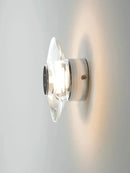 GobekUsa Crystal Bedside Wall Lamp: Modern Minimalist Circular Design for Home