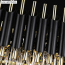 GobekUsa Modern Crystal Block Island Pendant Light