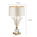 GobekUsa Crystal Branch Table Lamp: Modern Luxe Decor for Bedroom, Living Room & Home Reading