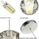 GobekUsa Crystal Bubble Ball Pendant Light for Home Decor and Hospitality Spaces