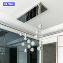 GobekUsa Crystal Bubble Ball Pendant Light for Home Decor and Hospitality Spaces