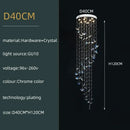 GobekUsa Crystals Pendant Light Indoor Chandelier - Minimalist Hanging Lamp for Modern Spaces