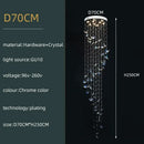 GobekUsa Crystals Pendant Light Indoor Chandelier - Minimalist Hanging Lamp for Modern Spaces