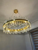 GobekUsa Modern Crystal Chandelier Lighting for Dining Room