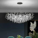 GobekUsa Modern Crystal Chandelier with LED Lighting