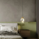 GobekUsa Crystal Copper LED Wall Lamp for Bedroom and Stairs