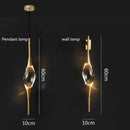 GobekUsa Crystal Copper Wall Sconce for Dining Room, Living Room, and Bar