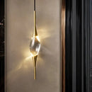 GobekUsa Crystal Copper Wall Sconce for Dining Room, Living Room, and Bar