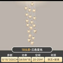 GobekUsa Cube Chandelier Pendant Lights for Restaurant Loft Stairwell Bedroom Art Décor