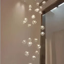 GobekUsa Cube Chandelier Pendant Lights for Restaurant Loft Stairwell Bedroom Art Décor