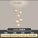 GobekUsa Cube Chandelier Pendant Lights for Restaurant Loft Stairwell Bedroom Art Décor