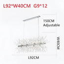 GobekUsa Dandelion Chandelier LED Pendant Lamp for Dining Room Bedroom Shops