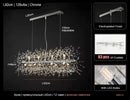 GobekUsa Dandelion Led Ceiling Chandelier for Home Decor Lighting Fixture
